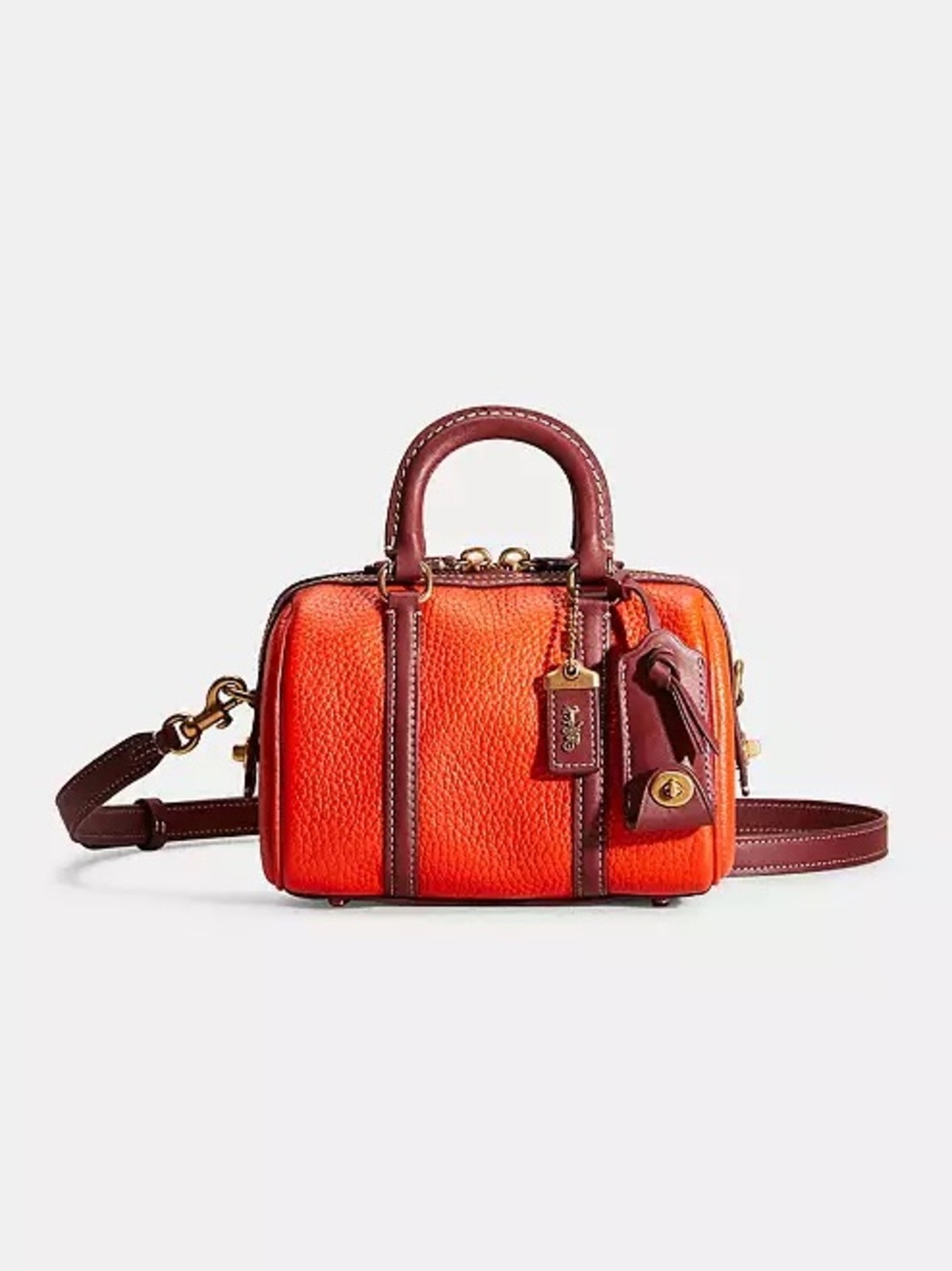 Coach Rogue 17 in Red Orange